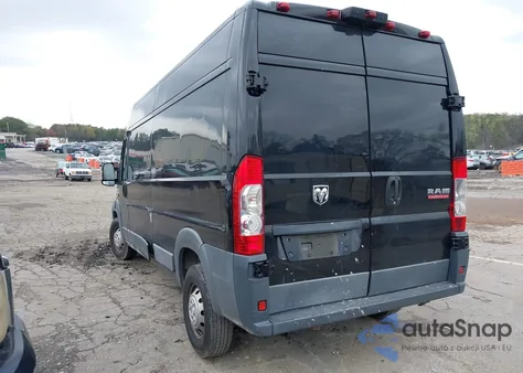 2018 Ram Promaster 2500 High Roof 159 Wb from USA, damaged, VIN 3C6TRVDG8JE156777